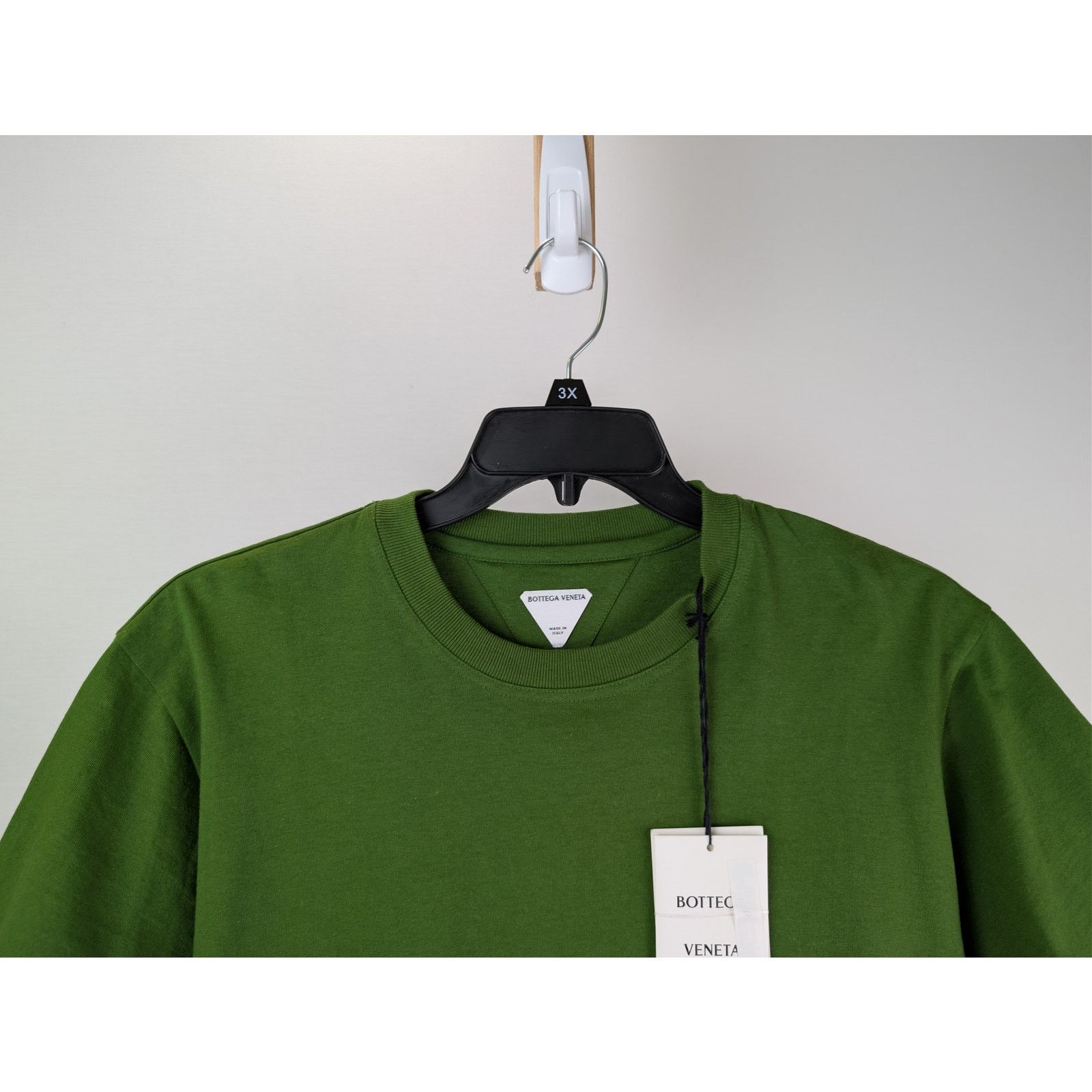 Bottega Veneta o1rshd1 Sunrise Light Cotton T-Shirt in Jalapeno Size US M / EU 48-50 / 2 - 3 Thumbnail
