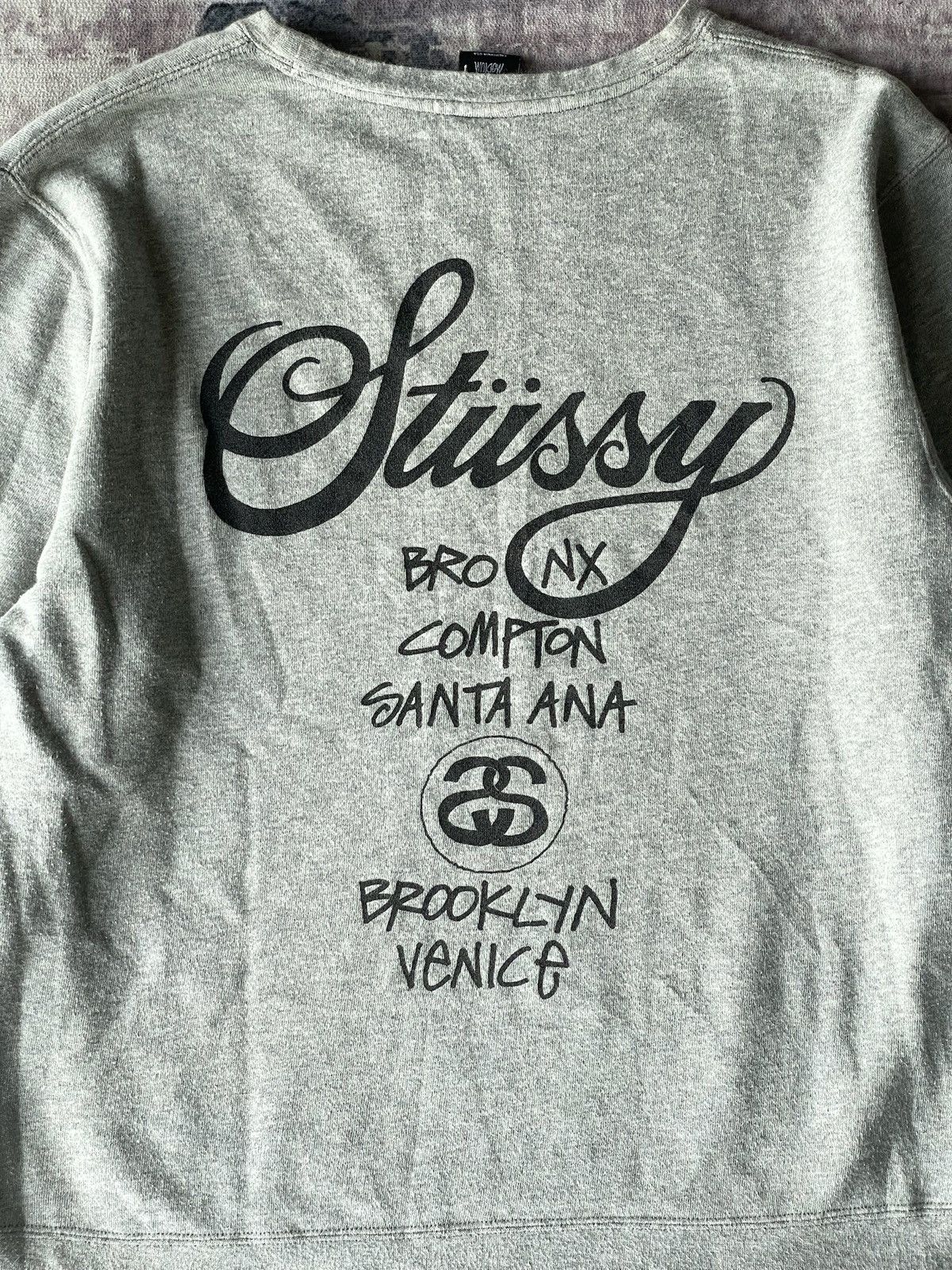 Stussy Vintage Stussy New York OG Crewneck/ Travis Flacko Scott Size US M / EU 48-50 / 2 - 4 Thumbnail
