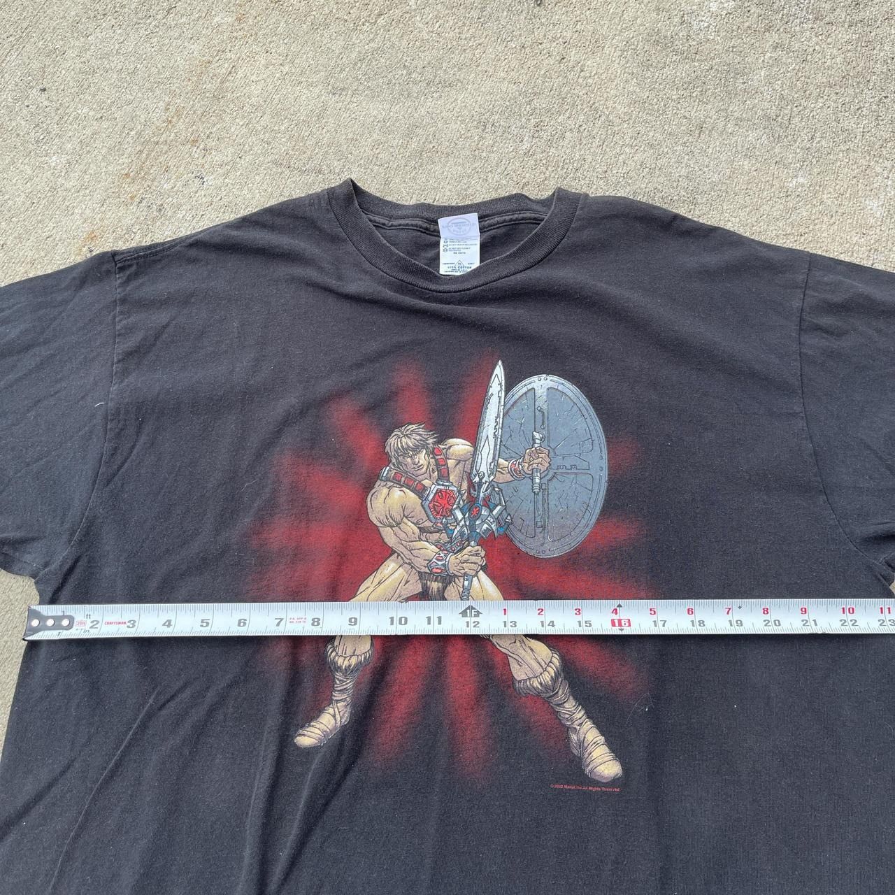 Vintage Vintage masters of the universe heeman tee Size US XL / EU 56 / 4 - 4 Thumbnail