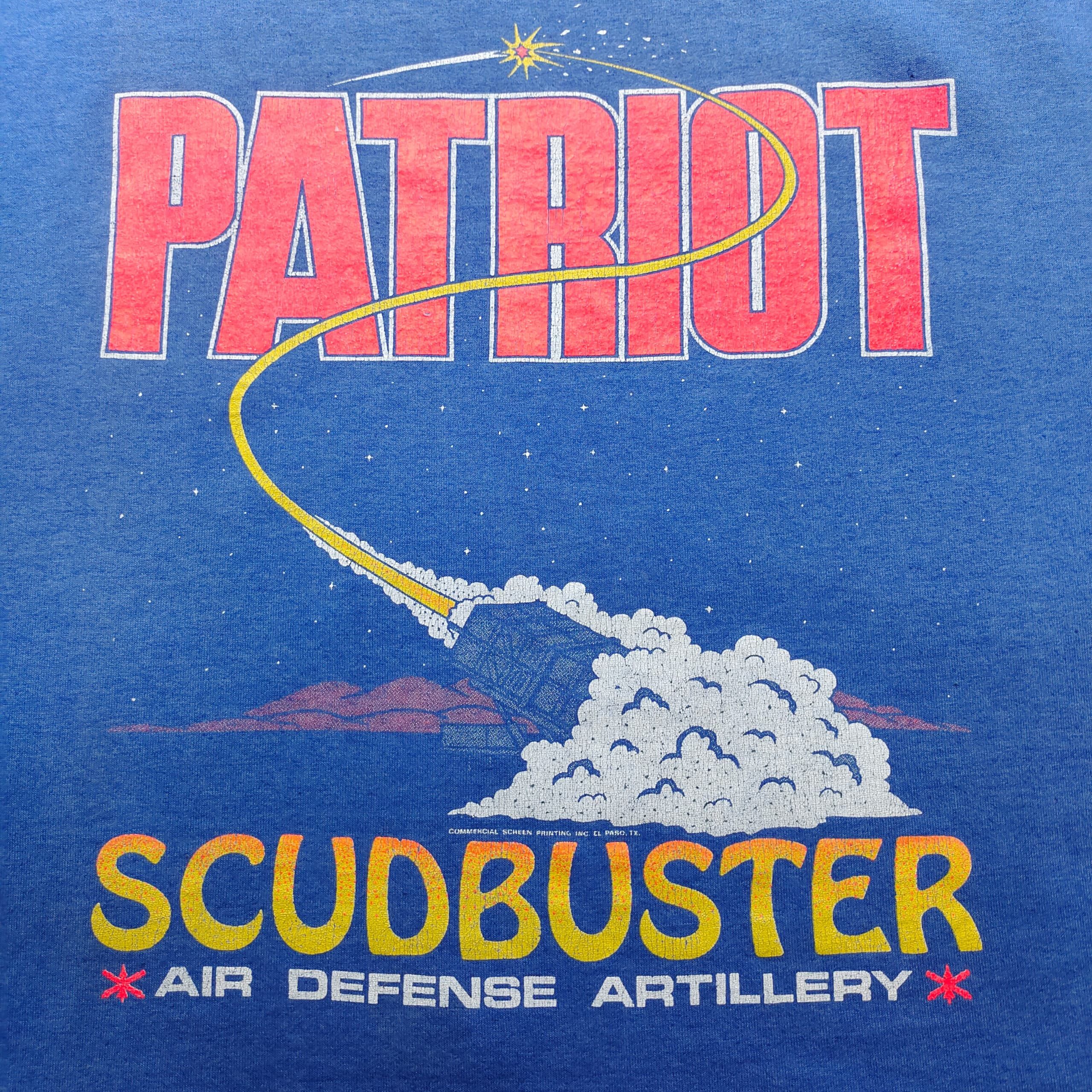 Other VINTAGE PATRIOT SCUDBUSTER AIR DEFENSE ARTILLERY T SHIRT Size US XXL / EU 58 / 5 - 3 Thumbnail