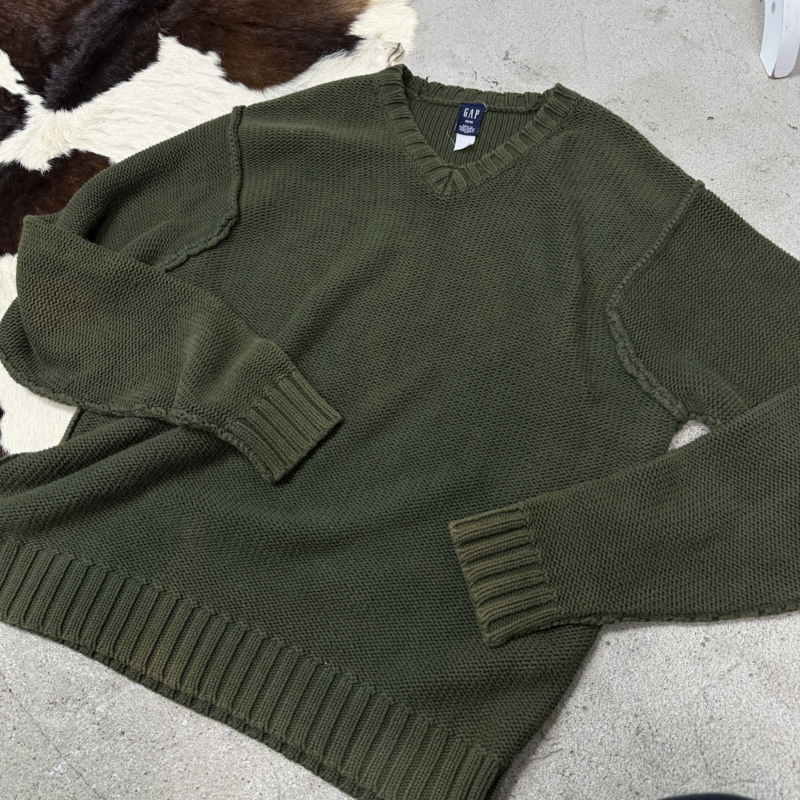 Gap Vintage Streetwear Cottage Military Styled GAP Sweater Y2K Size US M / EU 48-50 / 2 - 5 Thumbnail
