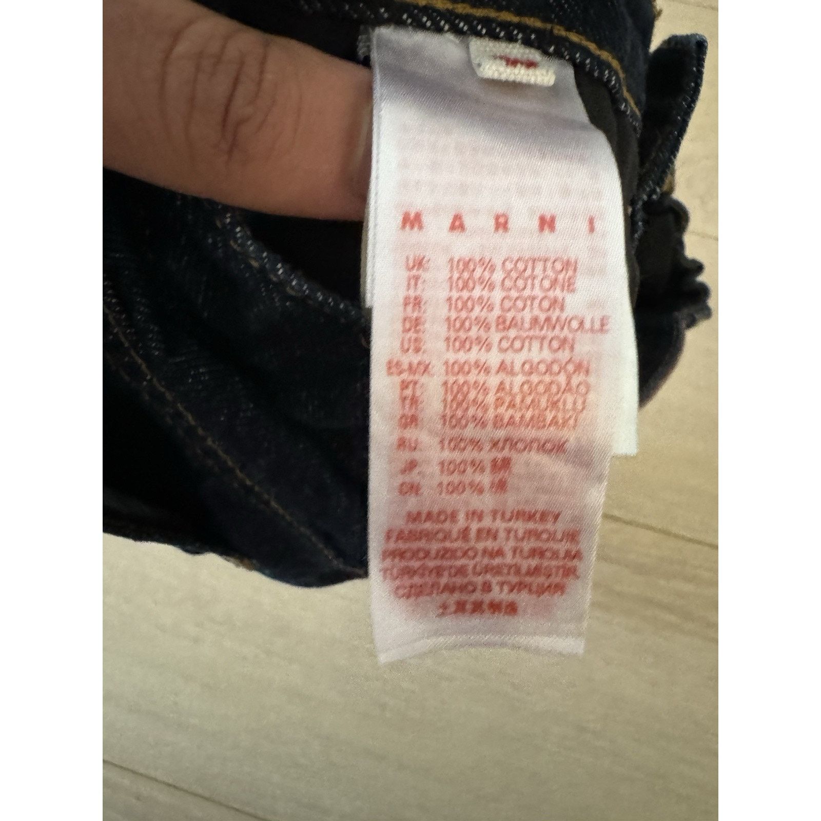 Marni Marni Kids Denim Shorts Distressed Denim Jeweled Shorts Size 28" / US 6 / IT 42 - 5 Thumbnail