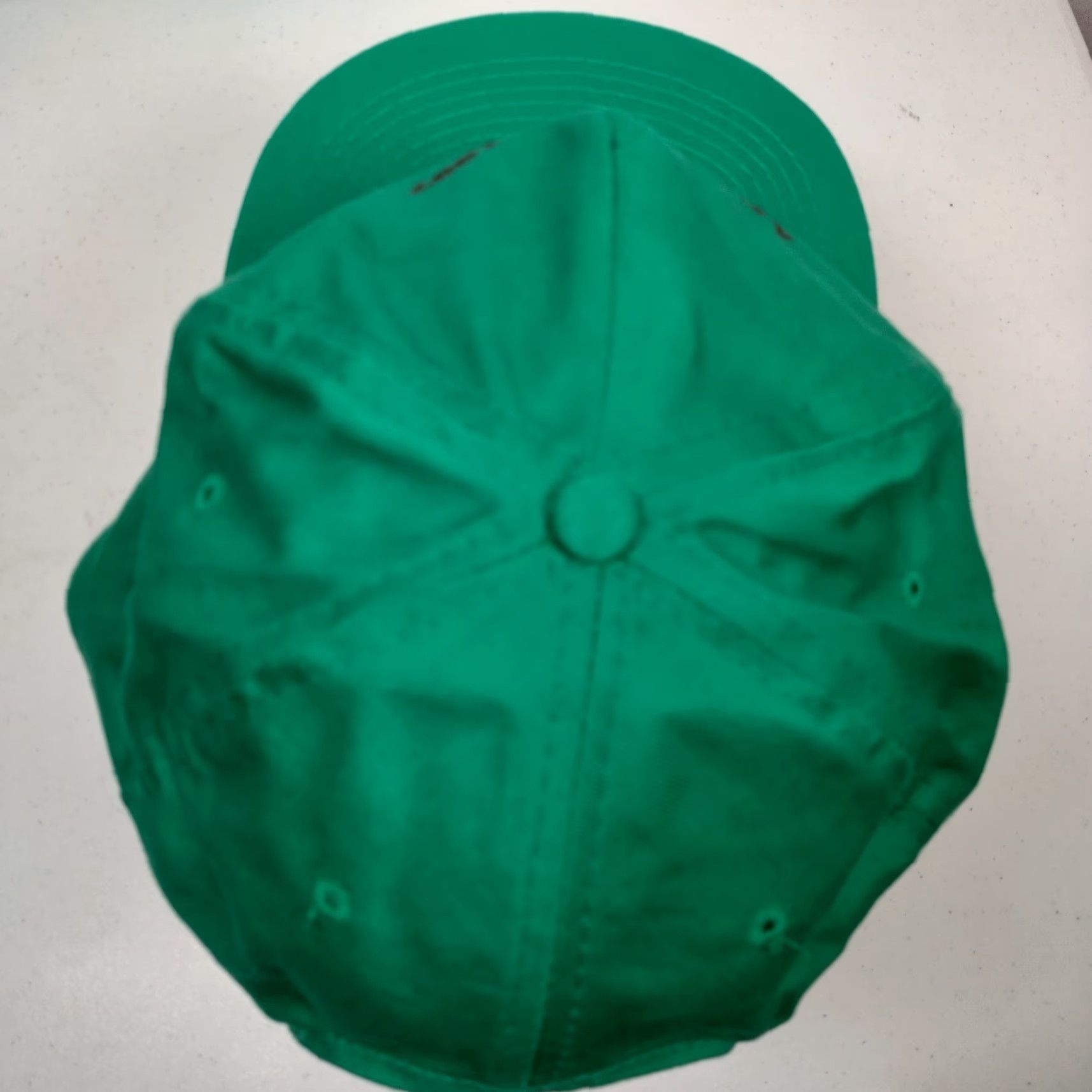 Vintage VINTAGE Farmer Baseball Cap Mens One Size Green Cotton Twill Farm Safety Day Camp 1997 Agriculture Farming Size ONE SIZE - 6 Thumbnail