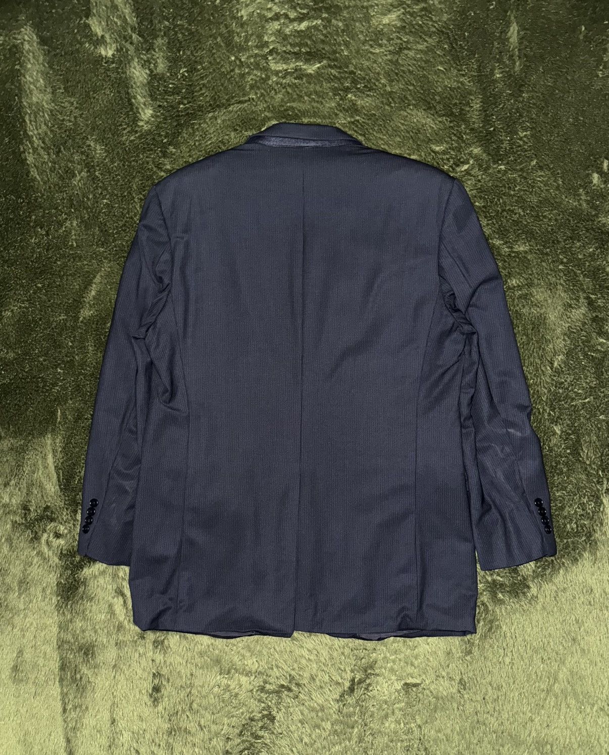 Brooks Brothers [44L] 00s Brooks Brothers 346 USA Loose Fit Blazer Navy Size 44L - 8 Thumbnail
