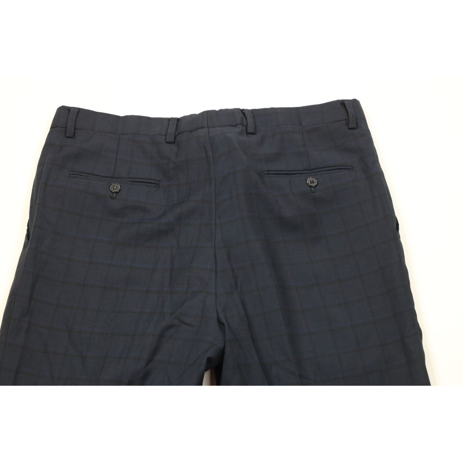 Vintage Vintage 90s Streetwear Wool 2 Piece Suit Plaid Size 42L - 17 Thumbnail
