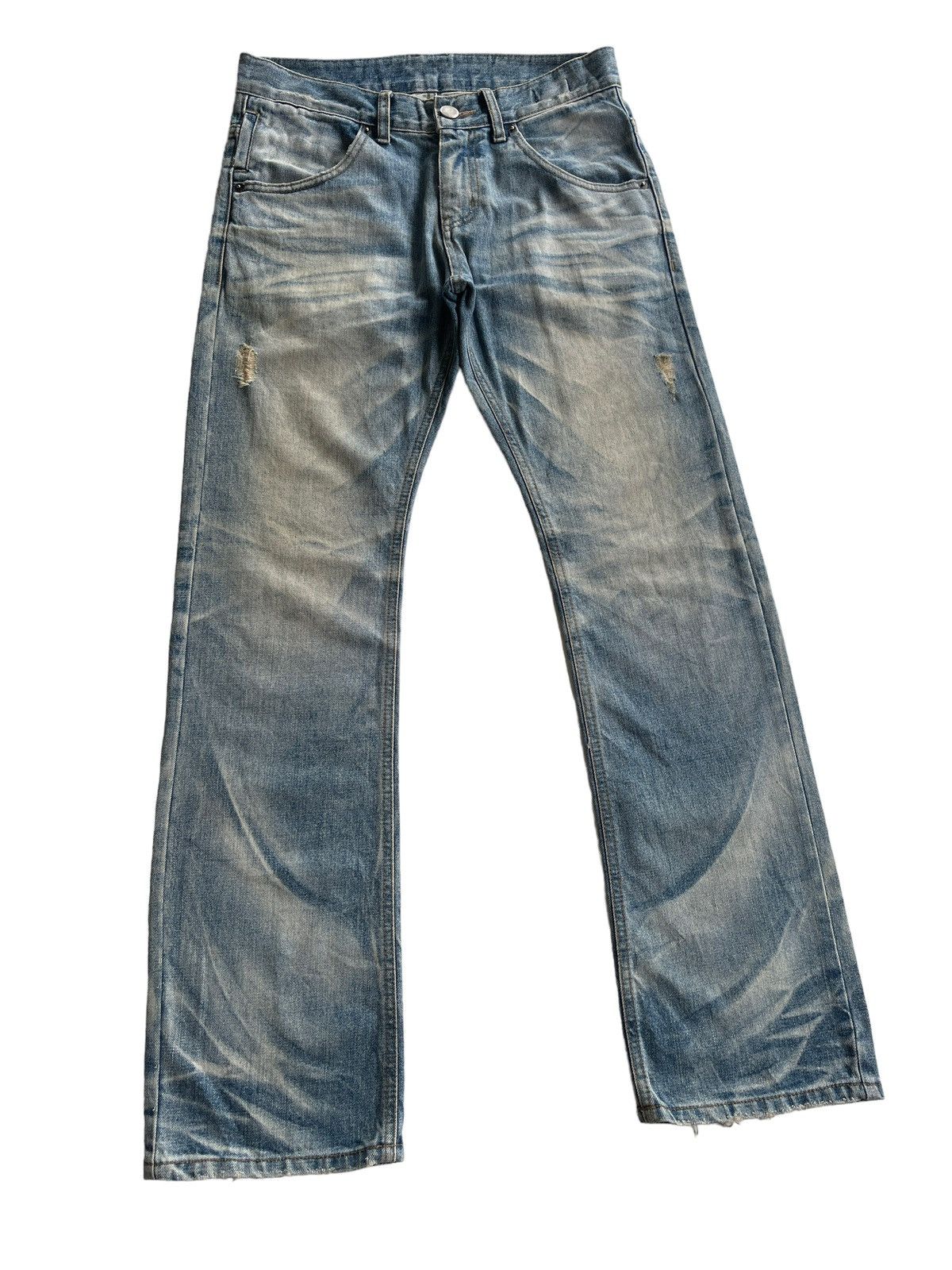 Japanese Brand Improves Distressed Mudd Denim Size US 32 / EU 48 - 6 Thumbnail