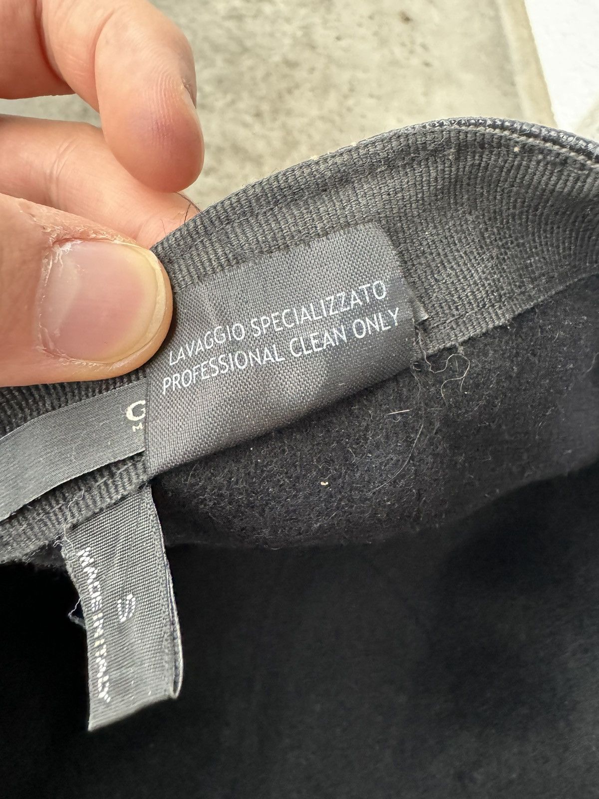 Designer × Gucci × Vintage Vintage Gucci Leather Cap Rare hype designer Size ONE SIZE - 7 Thumbnail