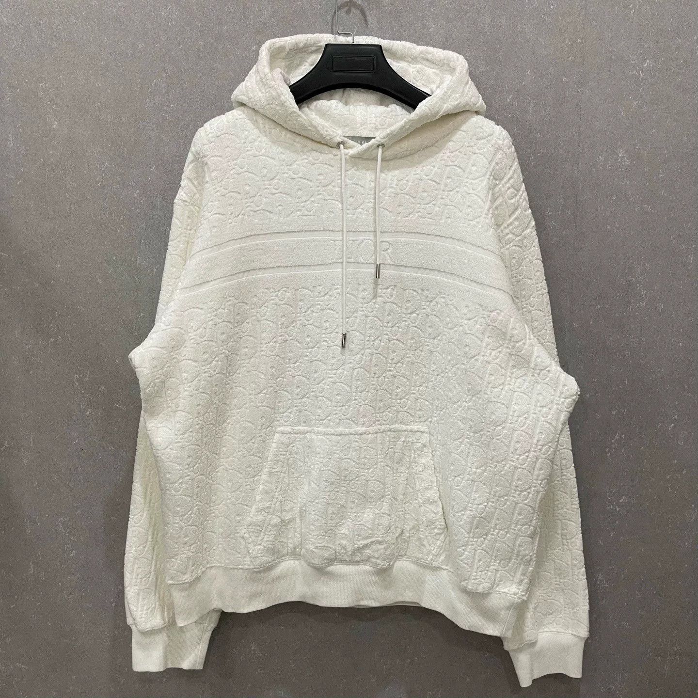 Dior Dior Embossed Logo Towel Hoodie Size US XXL / EU 58 / 5 - 1 Thumbnail