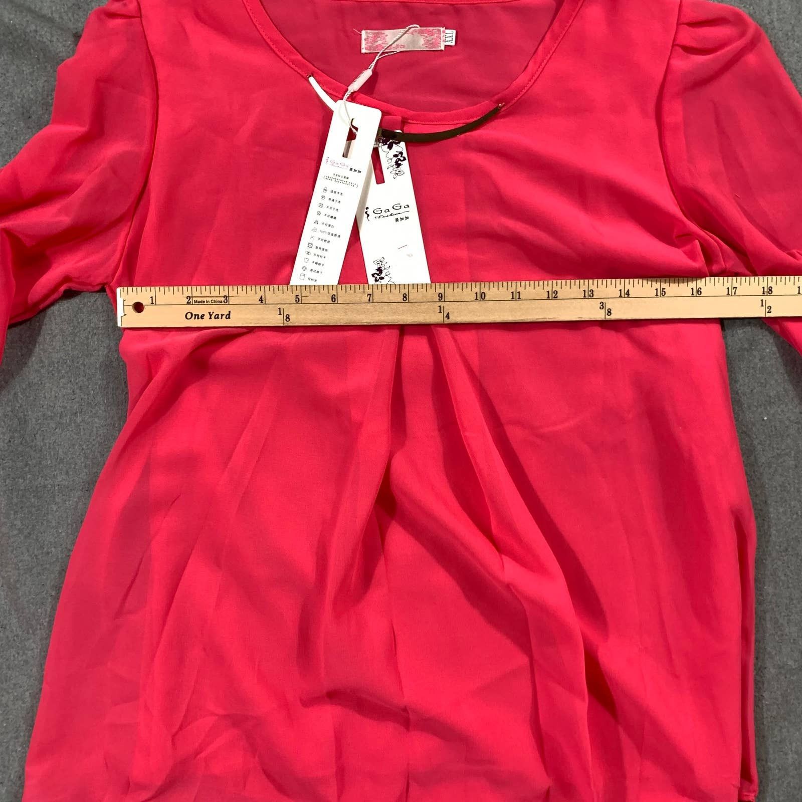 Other Pink Long Sleeve Shirt Women Size XXL Casual Size XXL / US 16-18 / IT 52-54 - 6 Thumbnail