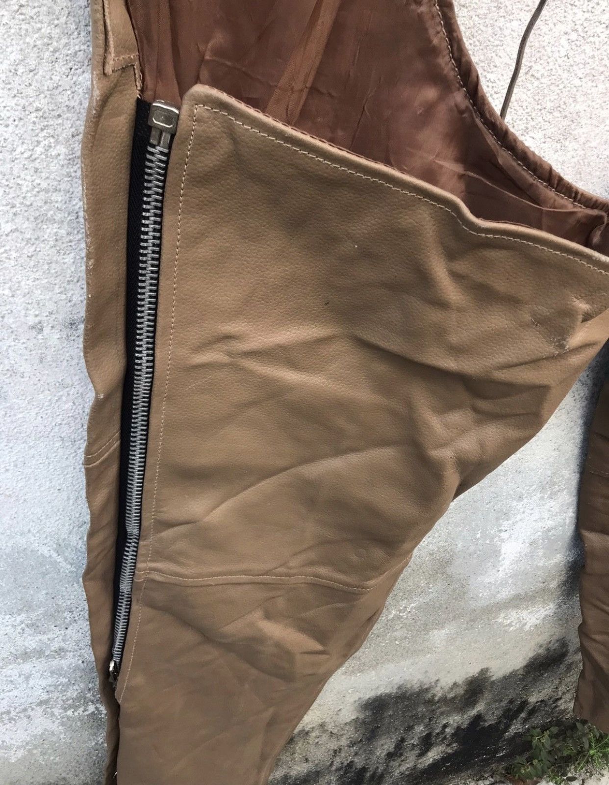 Cowboy Equipment × Vintage Cowboy leather pant Size US 30 / EU 46 - 5 Thumbnail