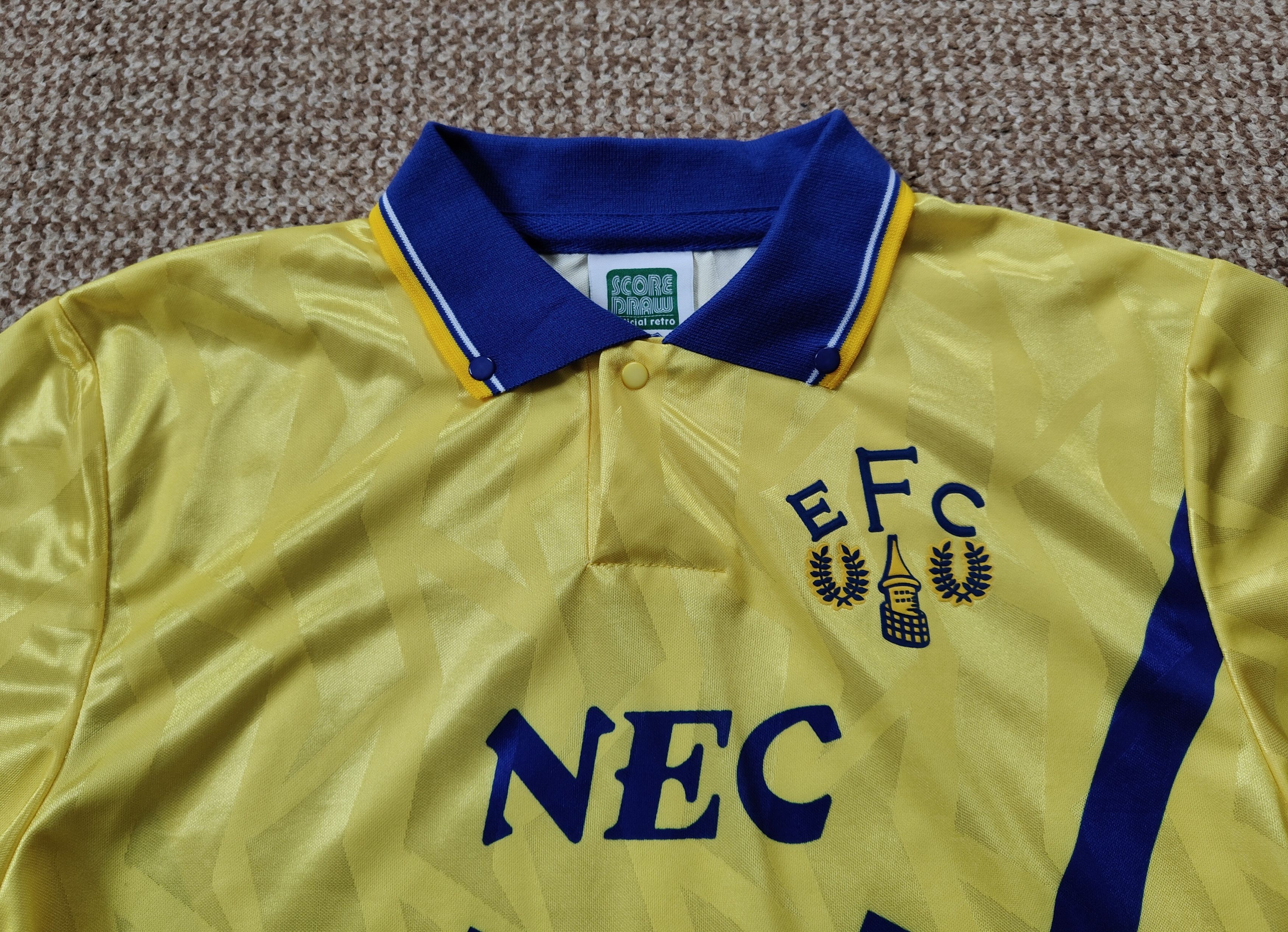 Vintage Vintage Everton 90s Retro Football Soccer Jersey NEC sz S Size US S / EU 44-46 / 1 - 4 Thumbnail