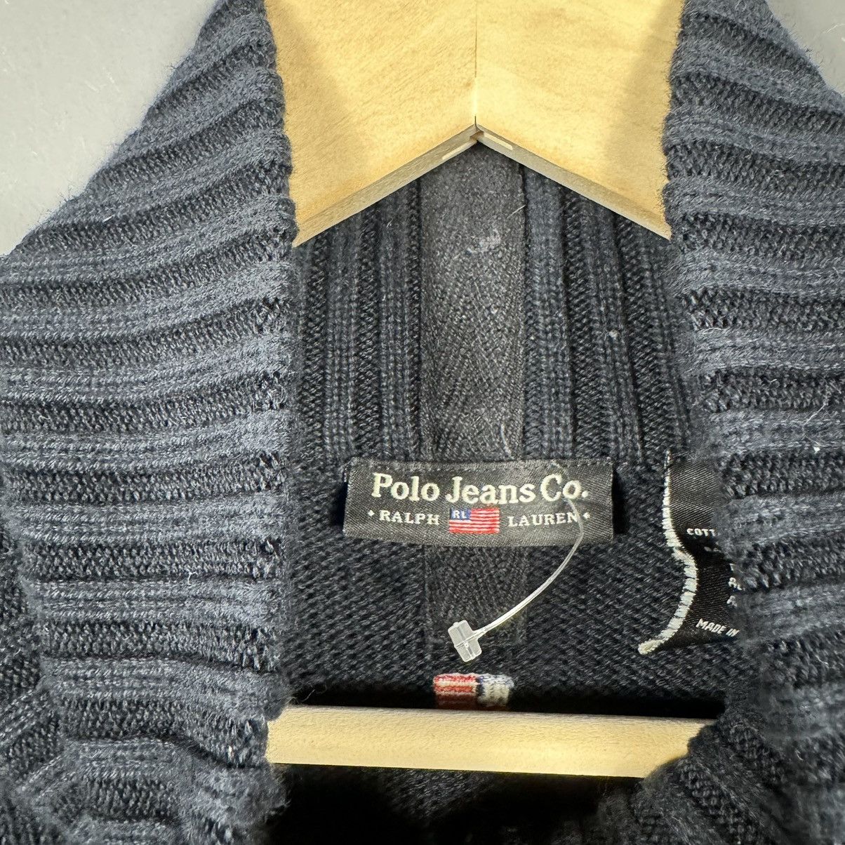 Lauren Ralph Lauren × Polo Ralph Lauren × Ralph Lauren Vintage Ralph Lauren Polo Jeans Co. Zip Sweater Size US L / EU 52-54 / 3 - 5 Thumbnail