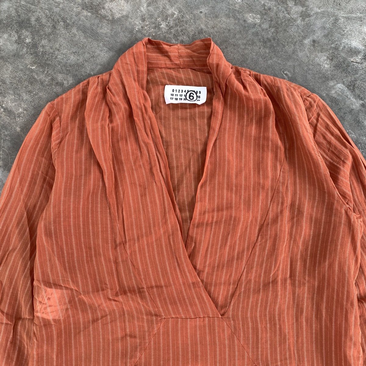 Maison Margiela Maison Martin Margiela Blouse Stripe Shirt Size M / US 6-8 / IT 42-44 - 2 Thumbnail