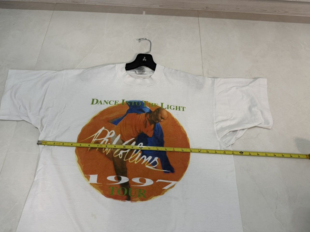 Vintage 1997 Phil Collins "Dance Into The Light" World Tour Tee XL Size US XL / EU 56 / 4 - 9 Thumbnail