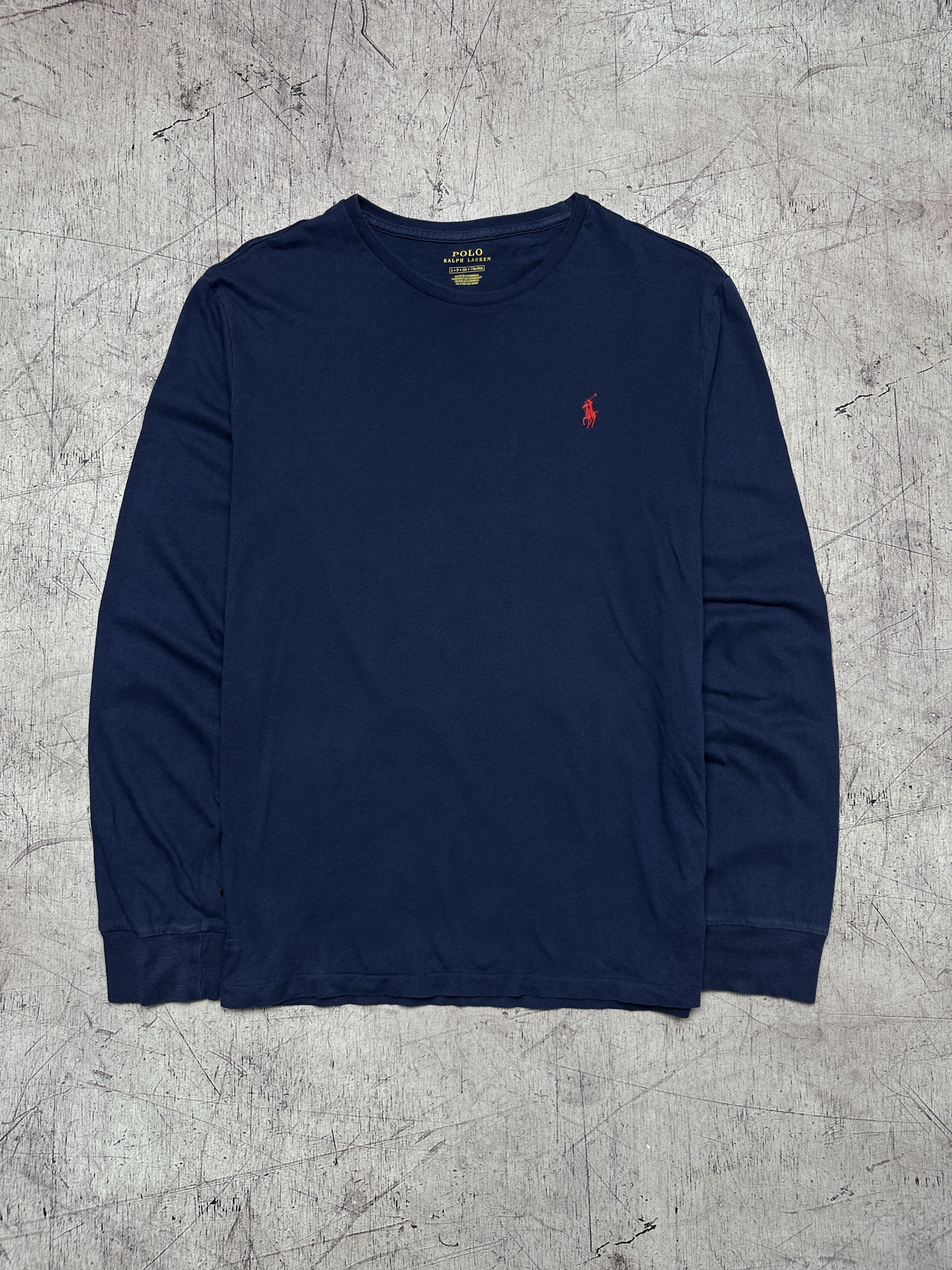 Polo Ralph Lauren Polo Ralph Lauren Vintage Mens Big Logo Long Sleeve T-Shirt Size US S / EU 44-46 / 1 - 1 Thumbnail