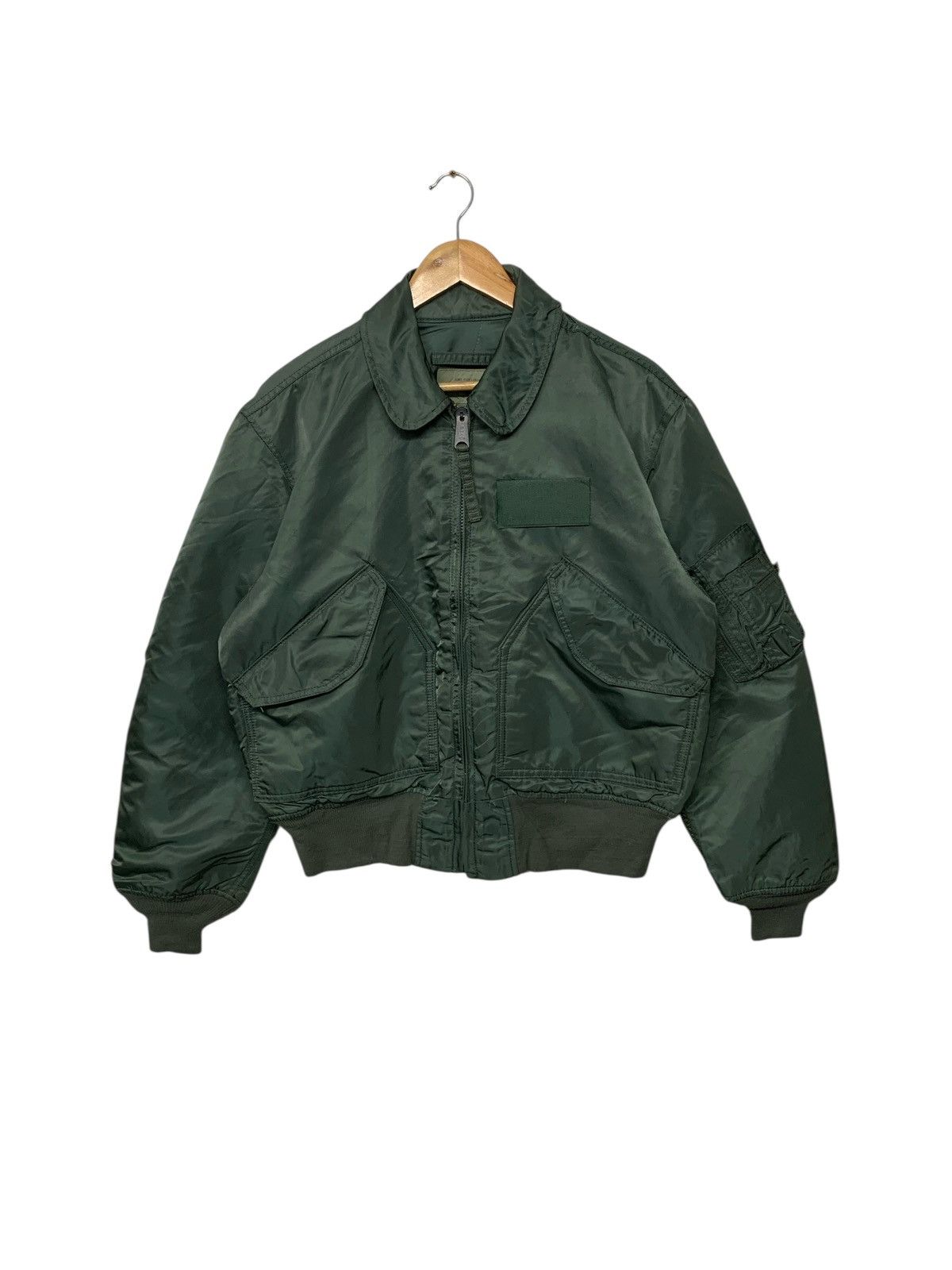 Alpha Industries Rare Vintage 90's Alpha Industries Bomber Jacket Made in USA Size US M / EU 48-50 / 2 - 1 Thumbnail