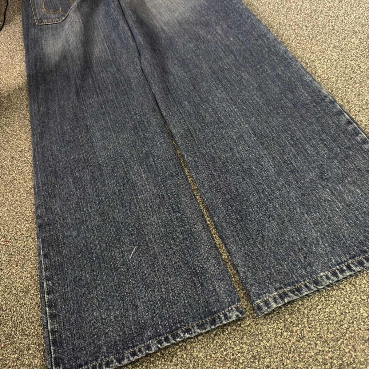 Hysteric Glamour 🔥🇯🇵 Super Baggy Euro Tribal Distressed Denim y2k Style Size US 34 / EU 50 - 10 Thumbnail
