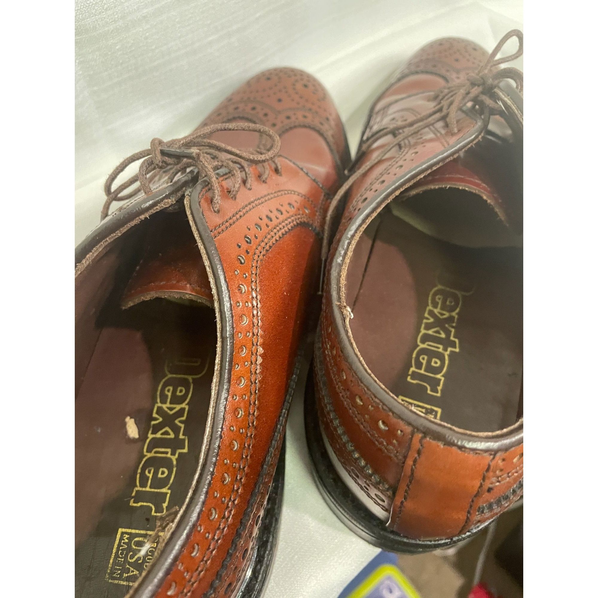 Other SH7006- Dexter Brown Leather Wingtip Oxford Shoes Men’s 8 Ma Size US 8 / EU 41 - 4 Thumbnail