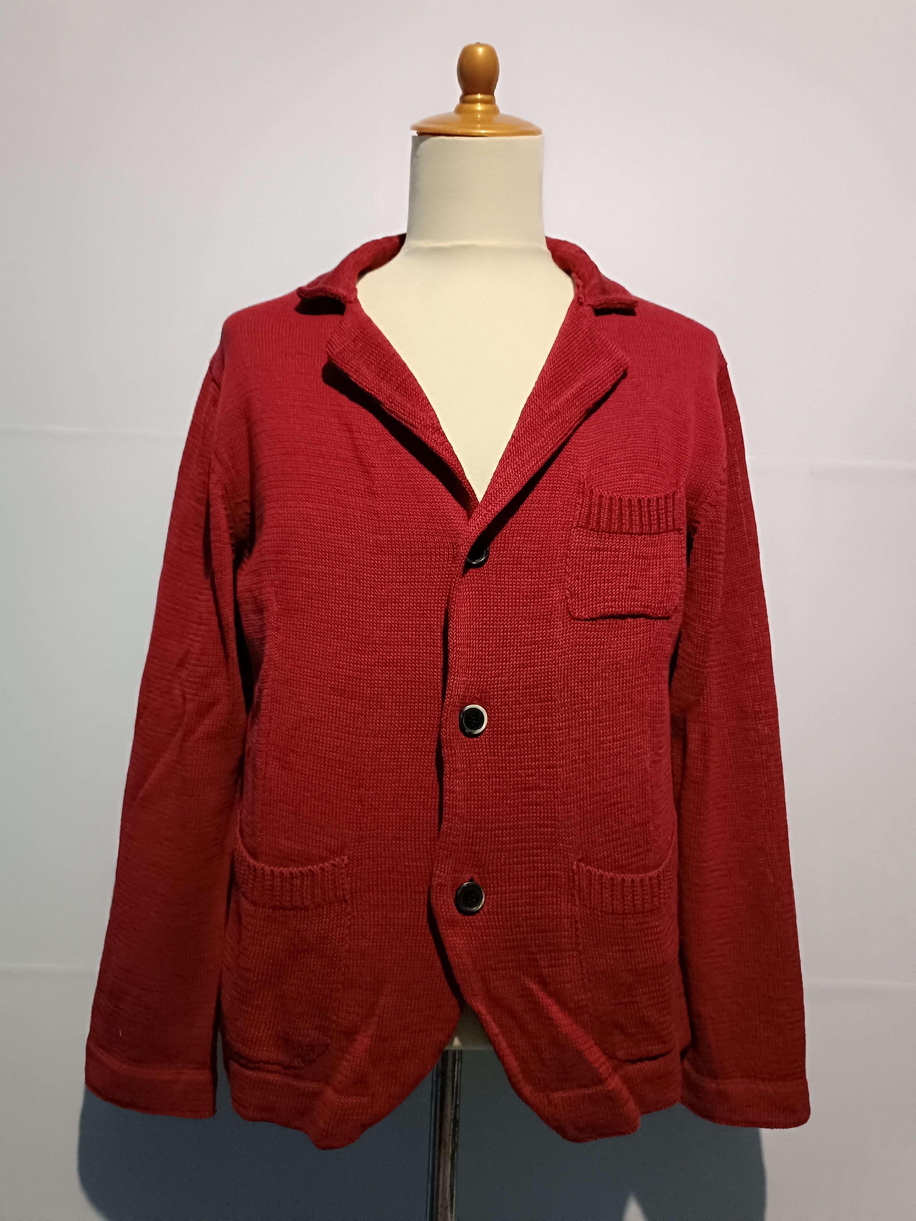 Barneys New York Barneys New York Blazer Knitwear Wool Jacket Size US L / EU 52-54 / 3 - 1 Thumbnail