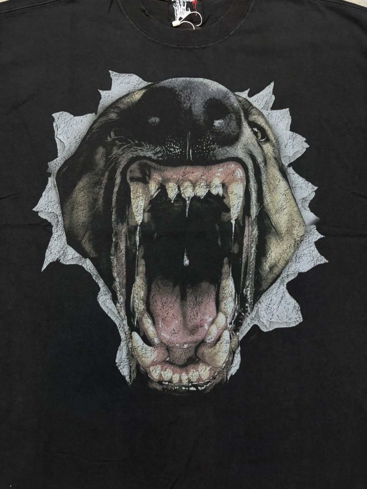 Vintage Warman Rottweiler Unleashed Dark Graphic T-Shirt, Black Size US M / EU 48-50 / 2 - 4 Thumbnail