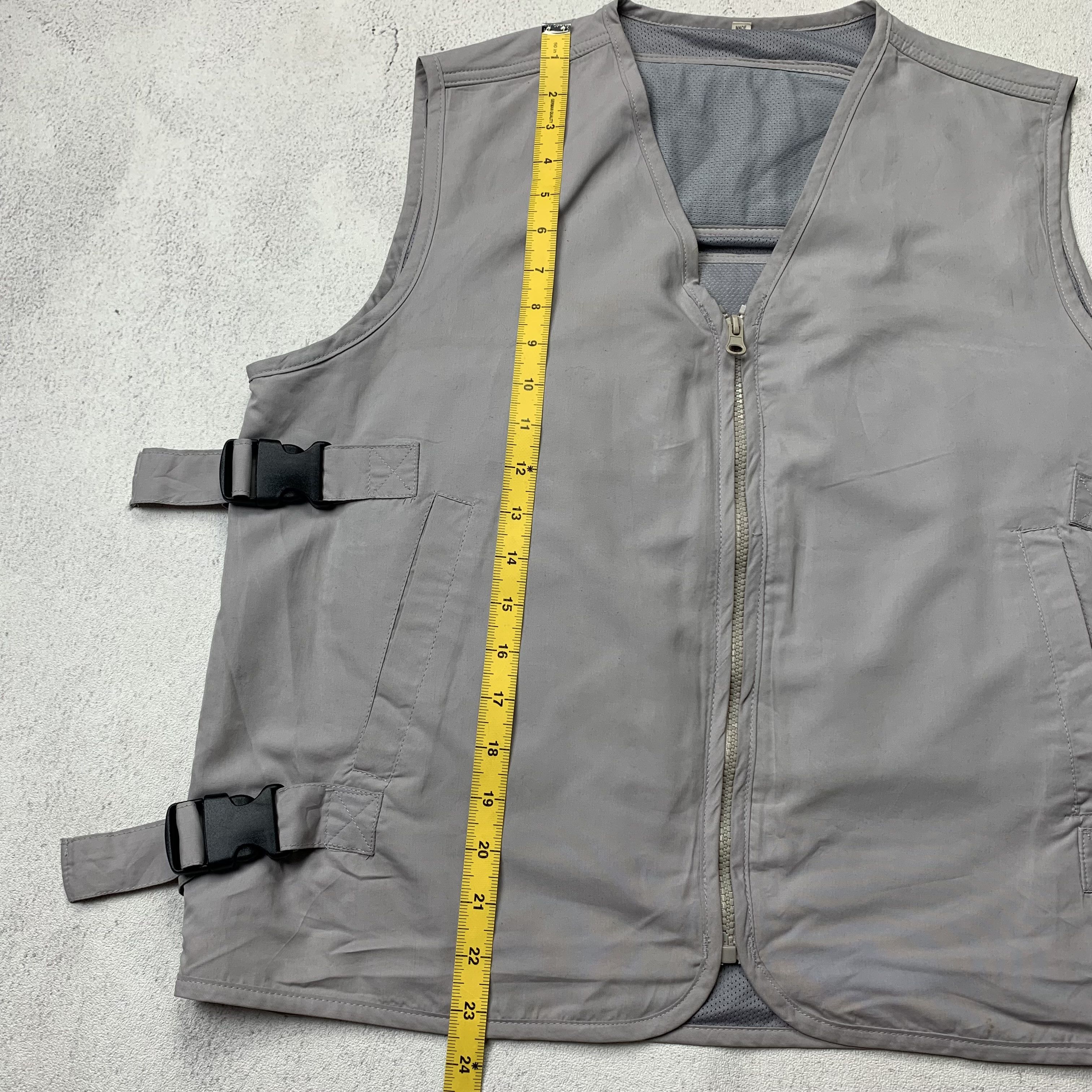 Japanese Brand Multi Pocket Tactical Utility Vest Size US XL / EU 56 / 4 - 5 Thumbnail