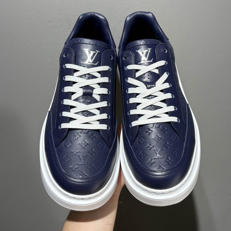 Louis Vuitton Louis Vuitton Beverly Hills Casual Leather Sneakers -2508 Size US 9.5 / EU 42-43 - 2 Thumbnail