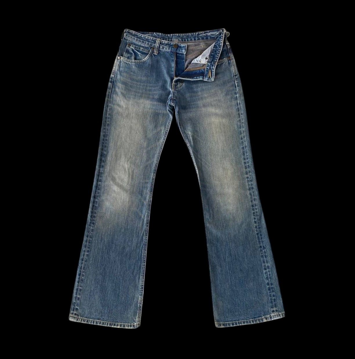 Wrangler VINTAGE WRANGLER 70s STYLE COWBOY BOOTCUT MUDWASH DENIM Size US 30 / EU 46 - 5 Thumbnail