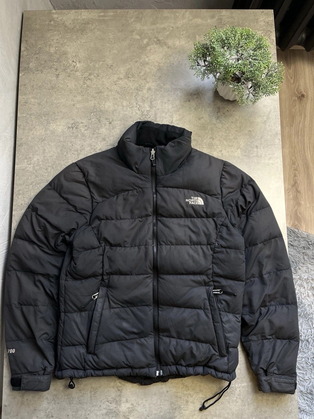 The North Face The North Face Gray Nuptse 700 Gorpcore Puffer Size M / US 6-8 / IT 42-44 - 1 Thumbnail