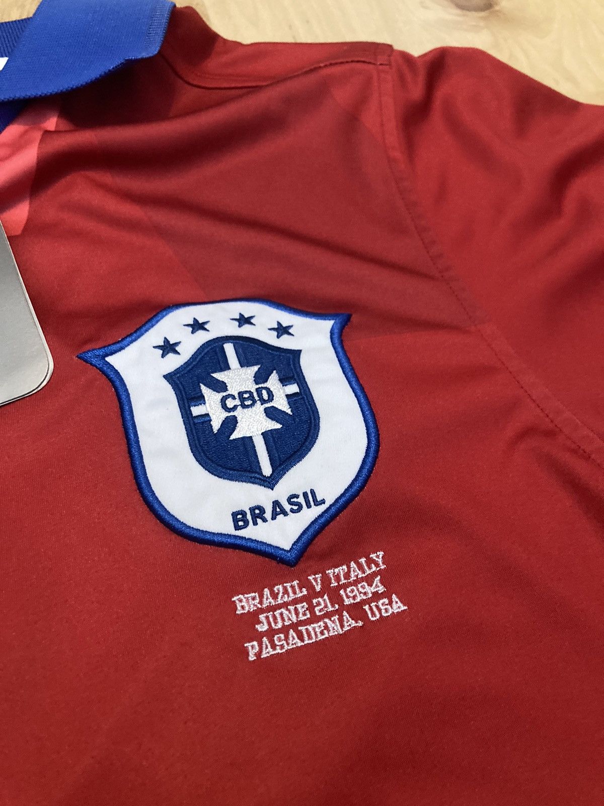 Nike × Streetwear × Vintage Nike Vintage Brazil Jersey 1994