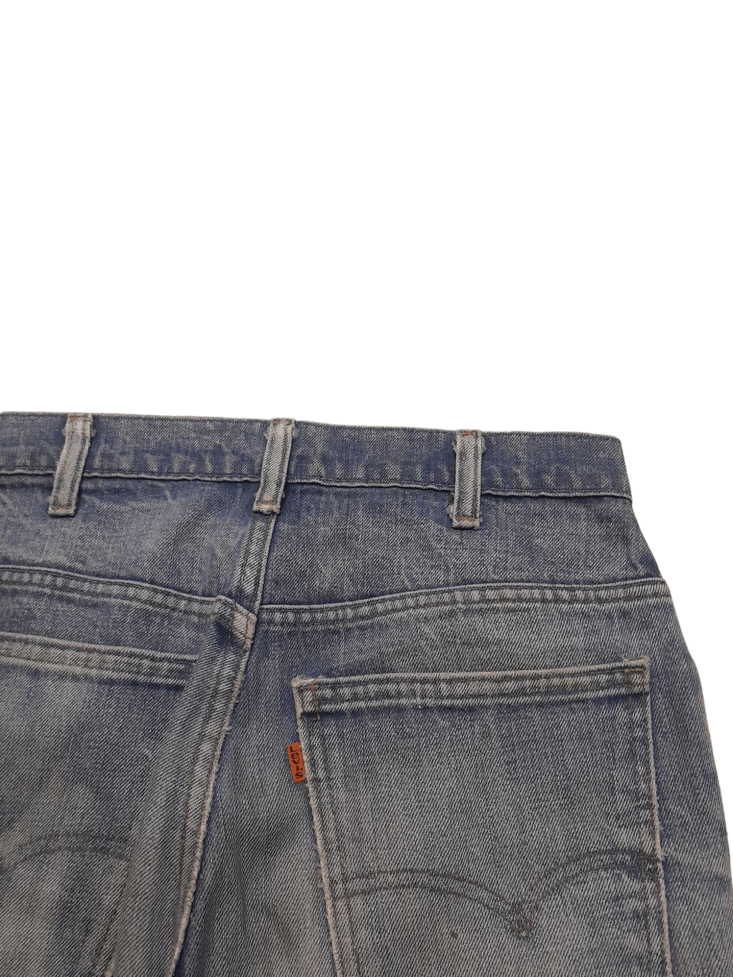 Levi's 70/80s Levis 517 Flare Denim Usa stamped #8 Button (S200) Size US 28 / EU 44 - 7 Thumbnail