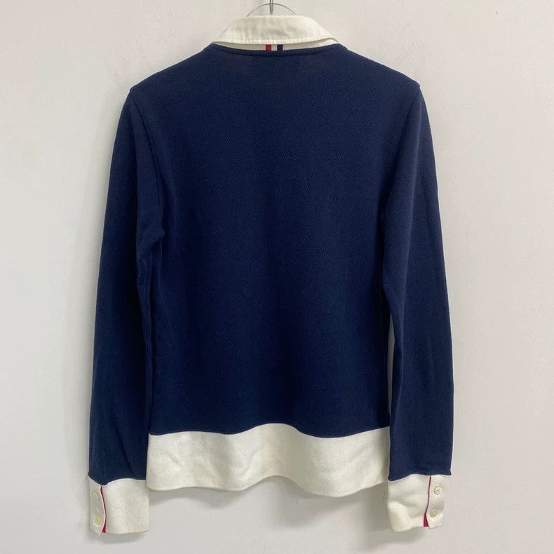 Thom Browne Thom Browne Blue collar hoodie Size US XS / EU 42 / 0 - 2 Thumbnail