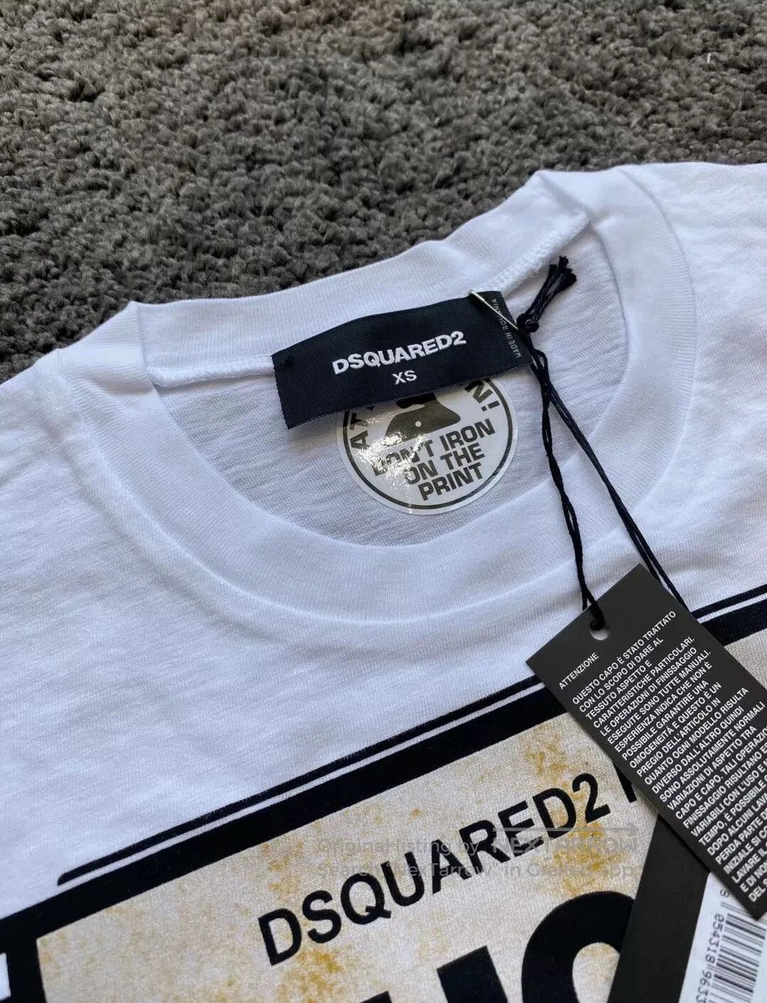 Dsquared2 DSQUARED2 Bruce Lee T-Shirt Spring/Summer 2020. Size US M / EU 48-50 / 2 - 4 Thumbnail