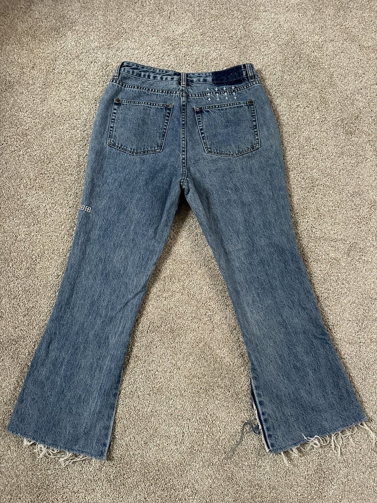 Ksubi Ksubi Women’s Skinny Kickn Bae Blue Jeans Size 31" - 4 Thumbnail