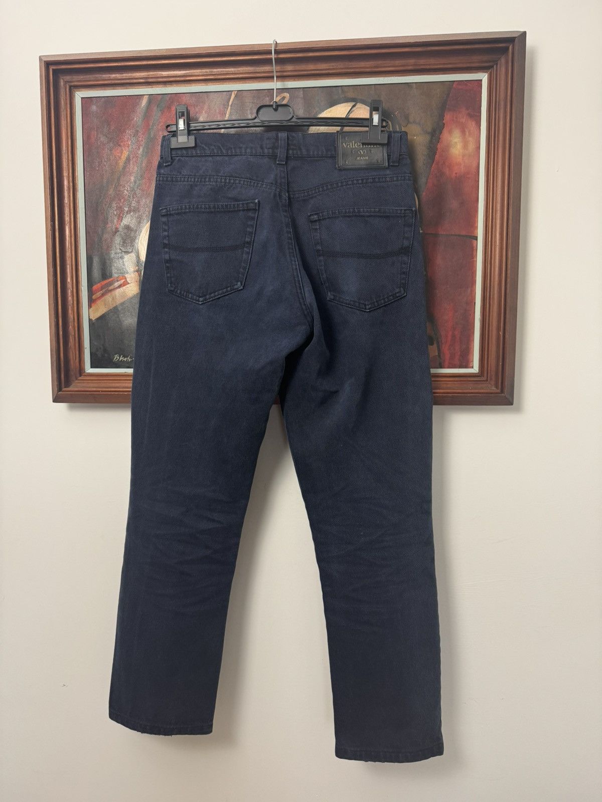Valentino Vintage VALENTINO Jeans Denim 90s Classic Blue Pant Luxury Size US 32 / EU 48 - 2 Thumbnail
