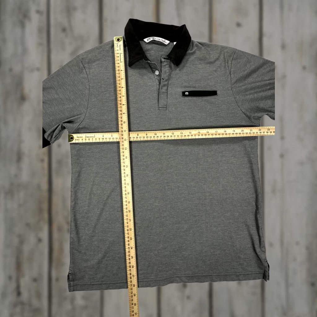 TravisMathew Travis Mathew Polo Shirt Golf L Gray Cotton Nice | Men's Size US L / EU 52-54 / 3 - 1 Thumbnail