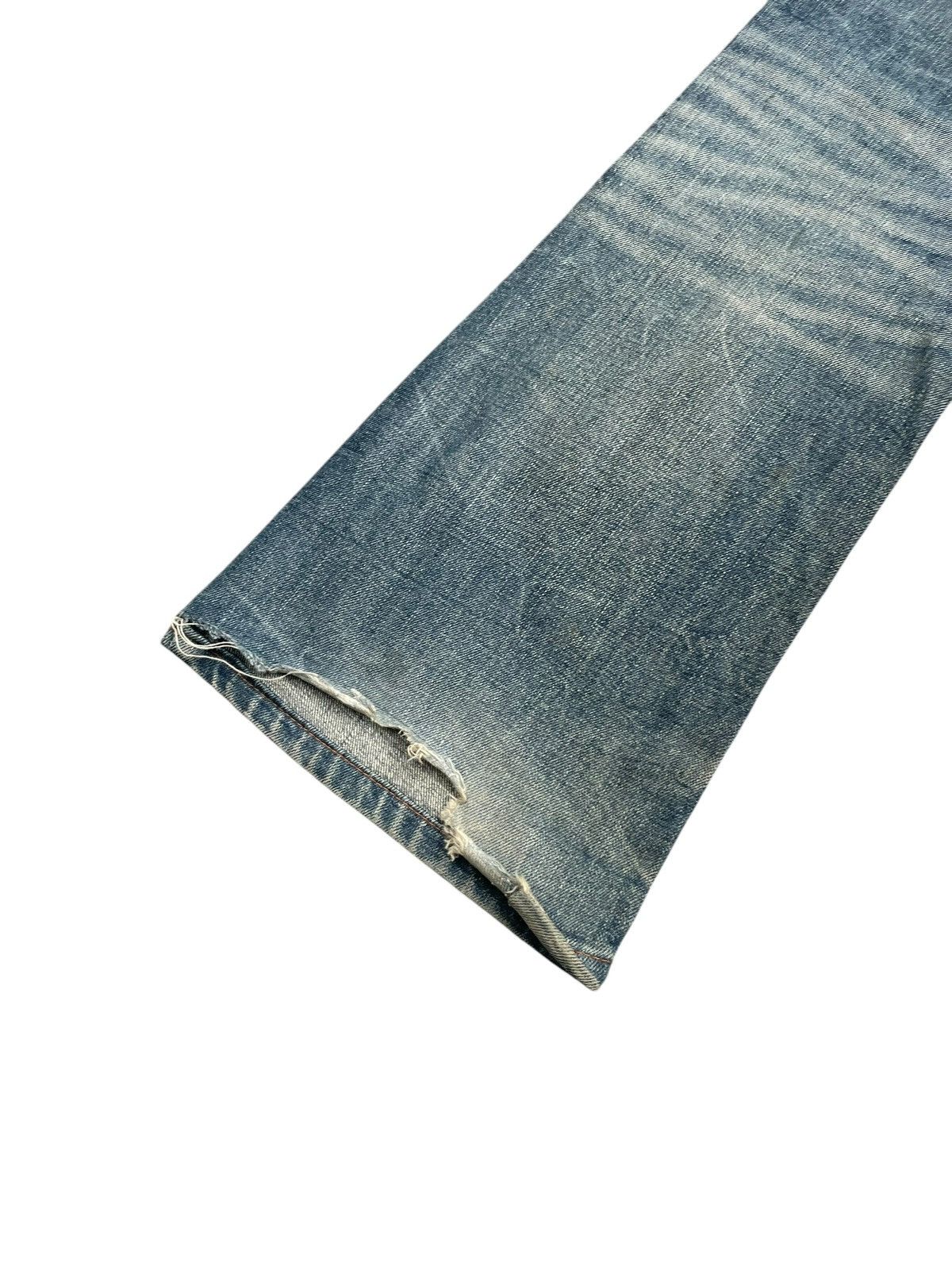 Japanese Brand Semantic Design Flare Distresed Denim Size US 36 / EU 52 - 9 Thumbnail