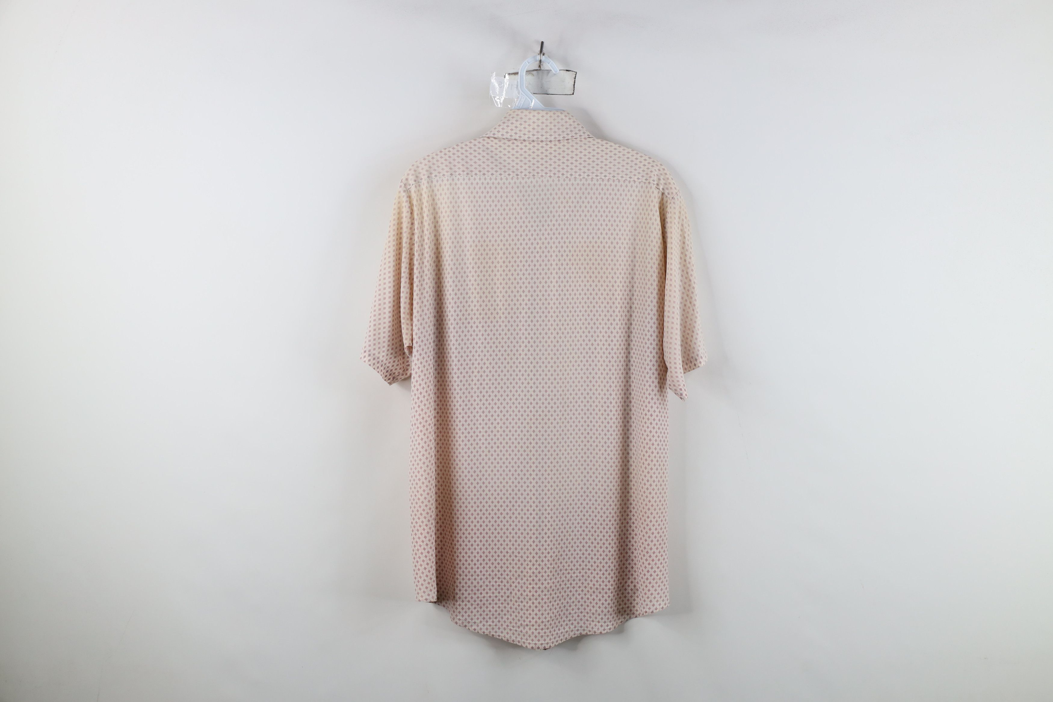 Vintage Vintage 60s Streetwear Knit Short Sleeve Button Shirt USA Size US M / EU 48-50 / 2 - 13 Thumbnail