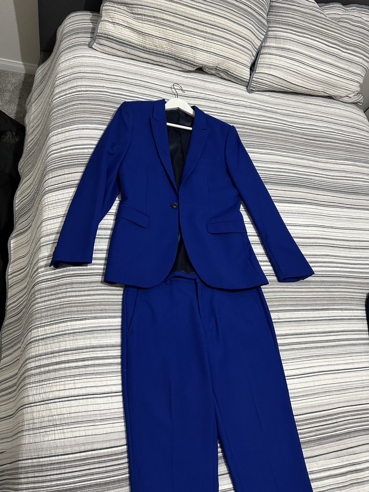 Topman Royal Blue Topman blazer 36R + pants 30S Size 36R - 1 Thumbnail