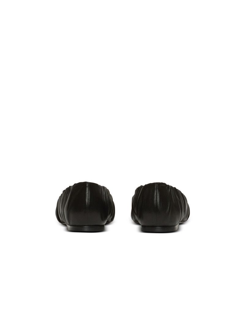 Balmain o1s1wg111225 Eden Ballerina Flats in Black Size US 9 / IT 39 - 6 Thumbnail