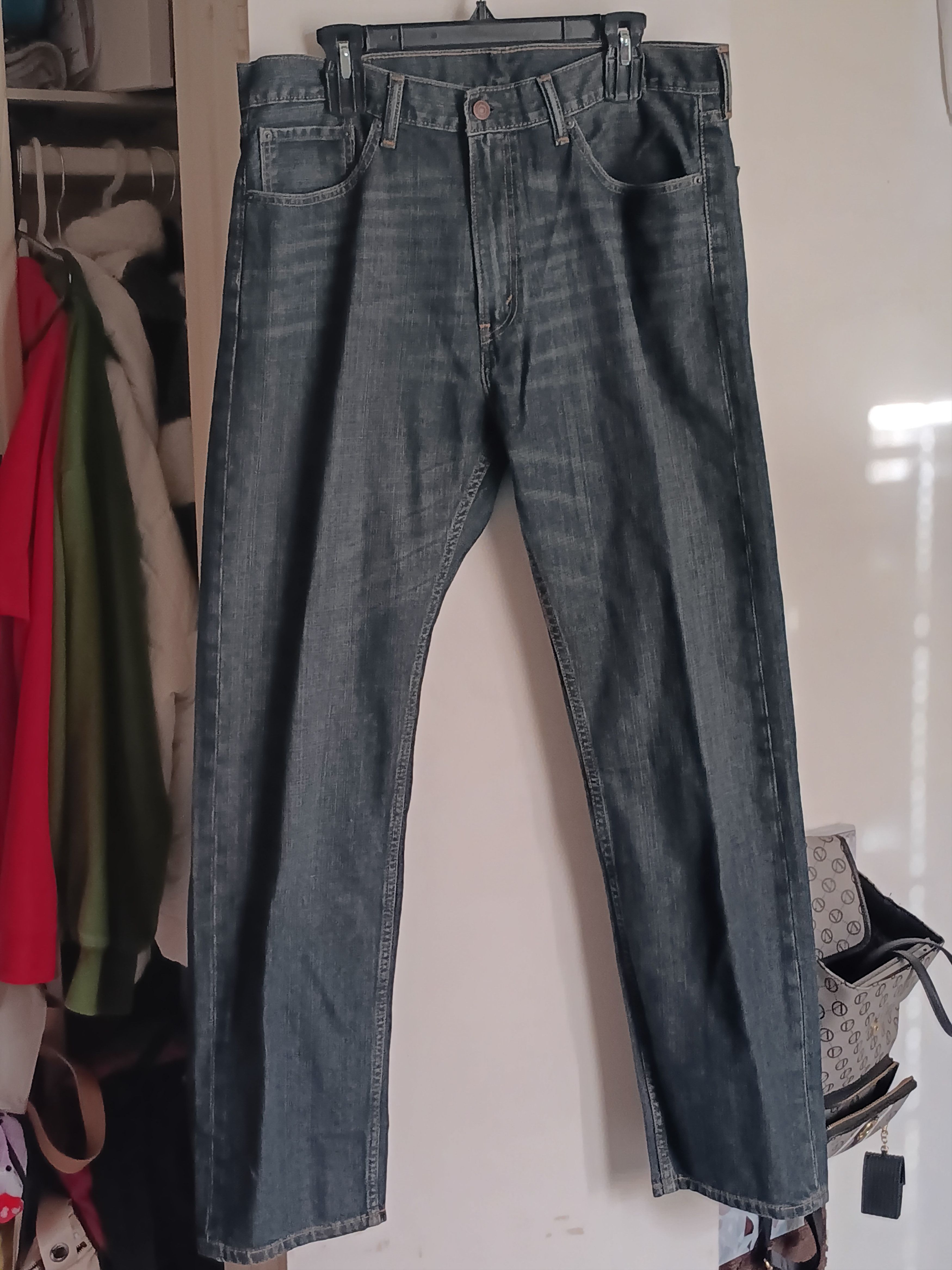 Levi's Dark wash Denim Levi jeans Size US 36 / EU 52 - 3 Thumbnail
