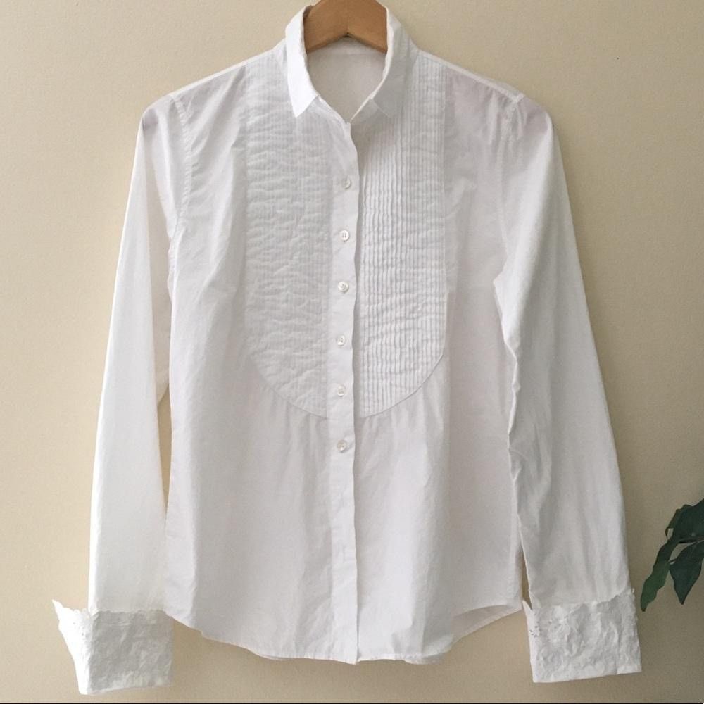 Other Pauw Amsterdam French-Cuff Cotton Top Size S / US 4 / IT 40 - 4 Thumbnail