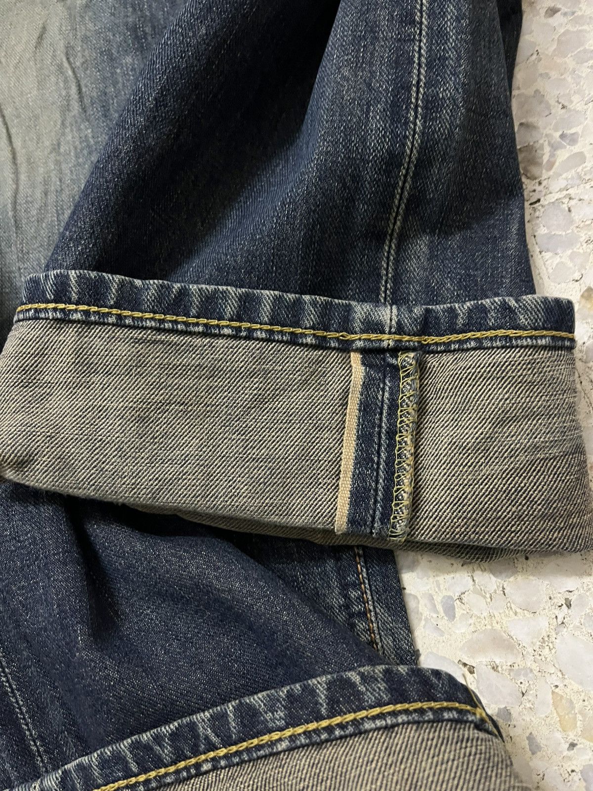 Lee × Vintage Vintage distressed LEE rider half selvedge denim Size US 30 / EU 46 - 4 Thumbnail