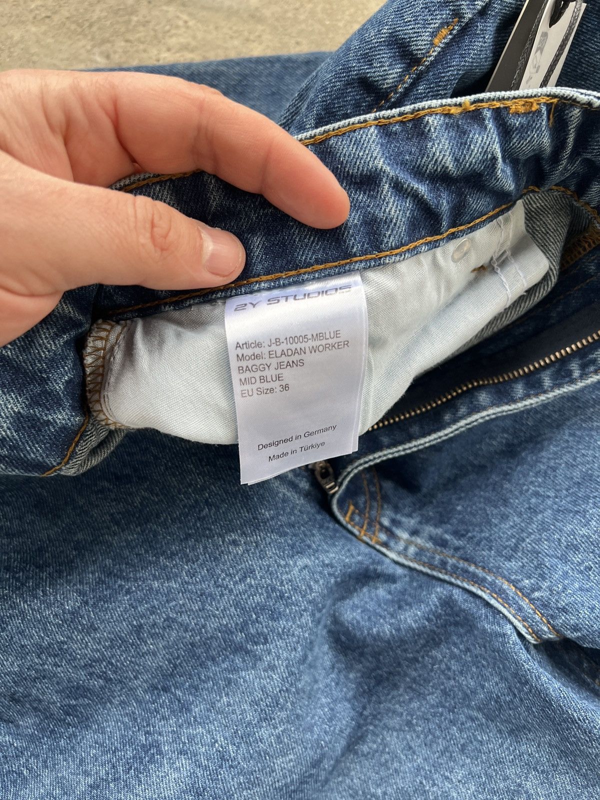 Other 2Y Studios Jeans Size US 36 / EU 52 - 7 Thumbnail