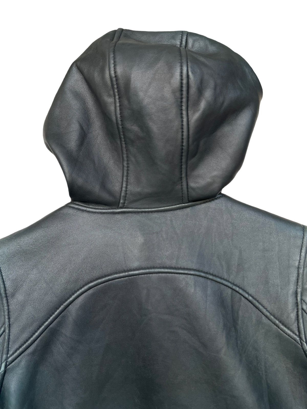 Hysteric Glamour Hysteric Glamour Leather Jacket Multi Zip Perfecto Hoodie Size S / US 4 / IT 40 - 6 Thumbnail