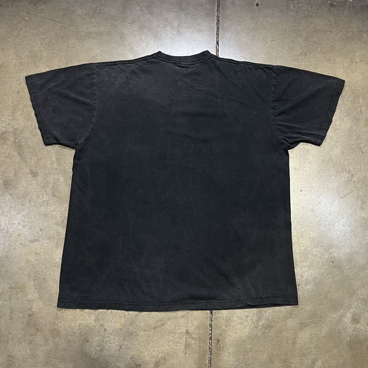 Rap Tees × Vintage Vintage Y2K Tupac Biggie Rap Tee Sun Faded Distressed Boxy Size US XXL / EU 58 / 5 - 6 Thumbnail