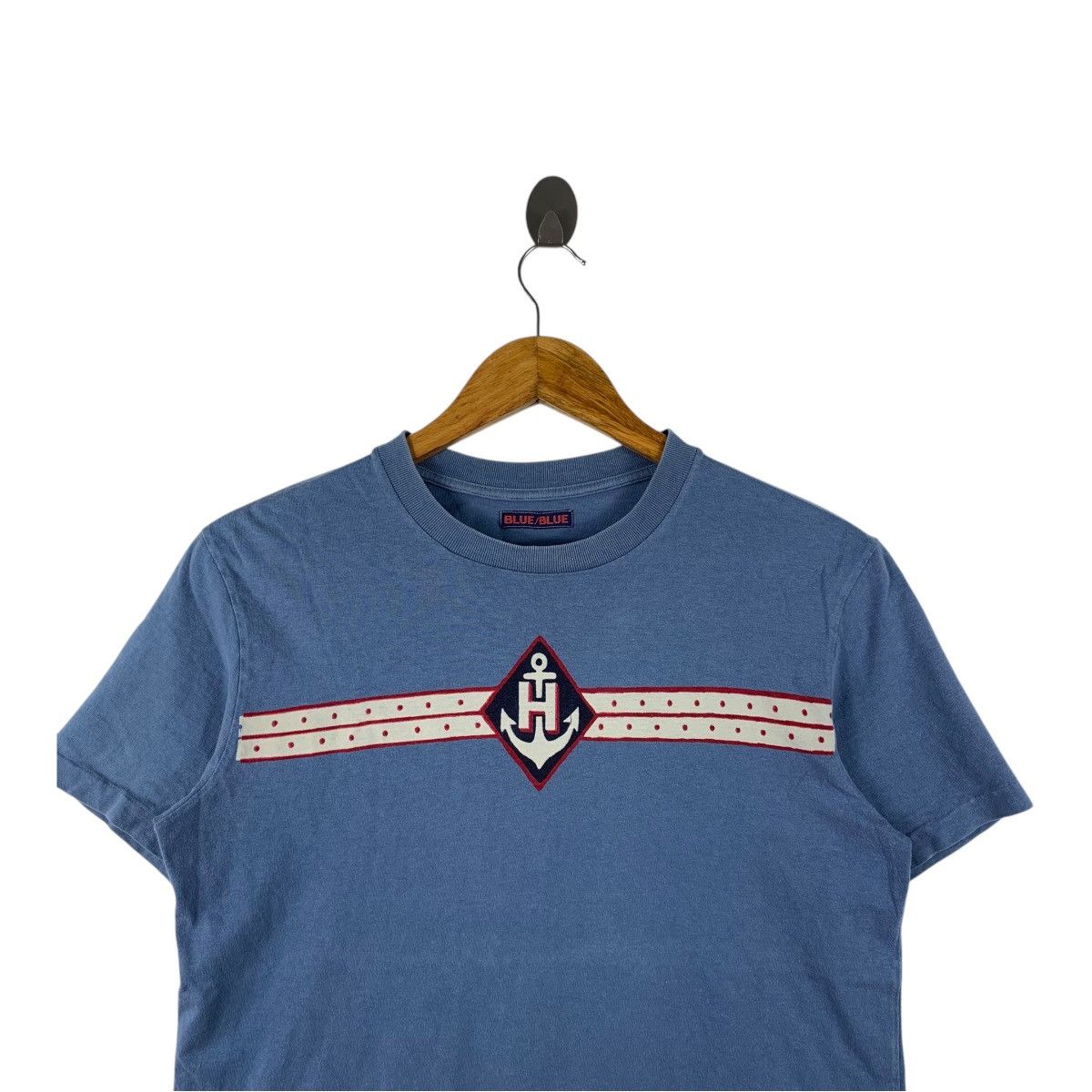Blue Blue Japan × Japanese Brand × Vintage Vintage BLUE BLUE Japan Japanese Brand Casualwear T-Shirt Size US M / EU 48-50 / 2 - 2 Thumbnail