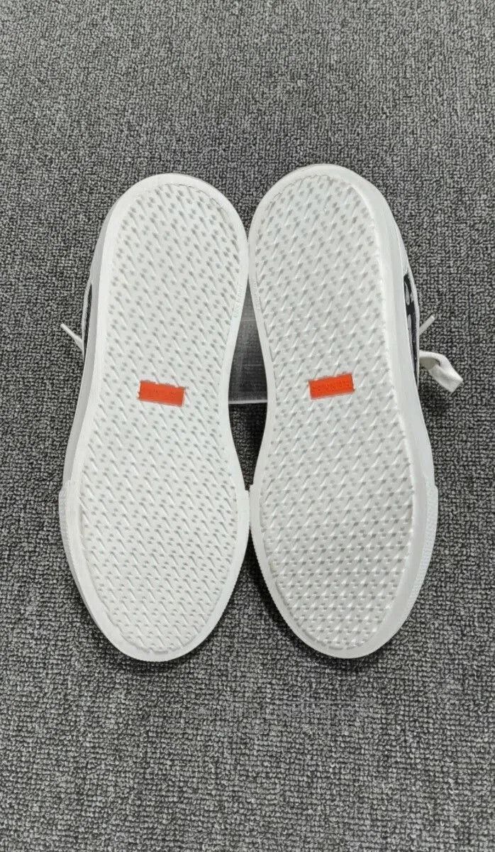 Hermes Hermes Get Black White Printed Sneakers. Size US 5 / IT 35 - 6 Thumbnail