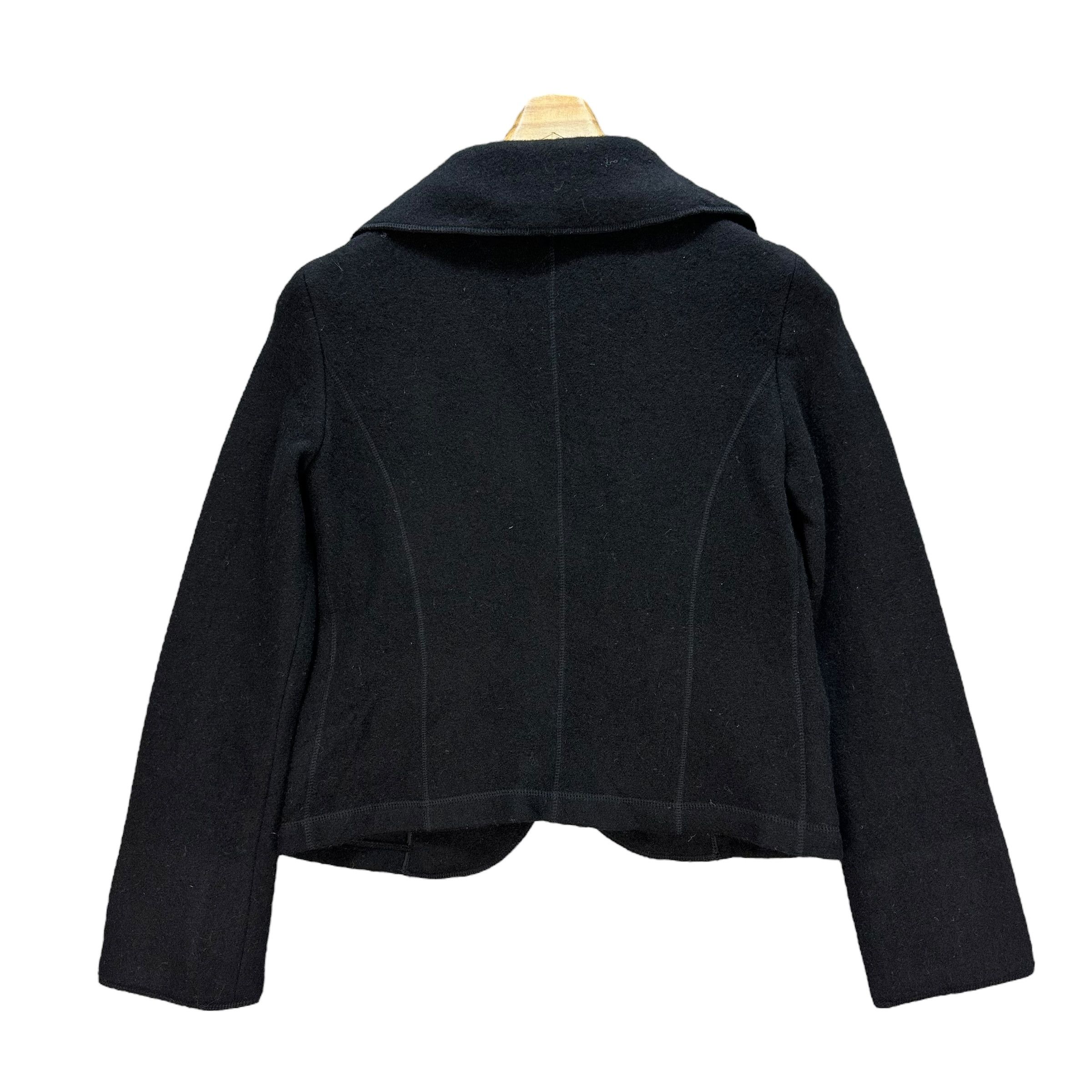 Japanese Brand LATOWA Made in Japan Wool Crop Jacket #A8-0197 Size S / US 4 / IT 40 - 10 Thumbnail