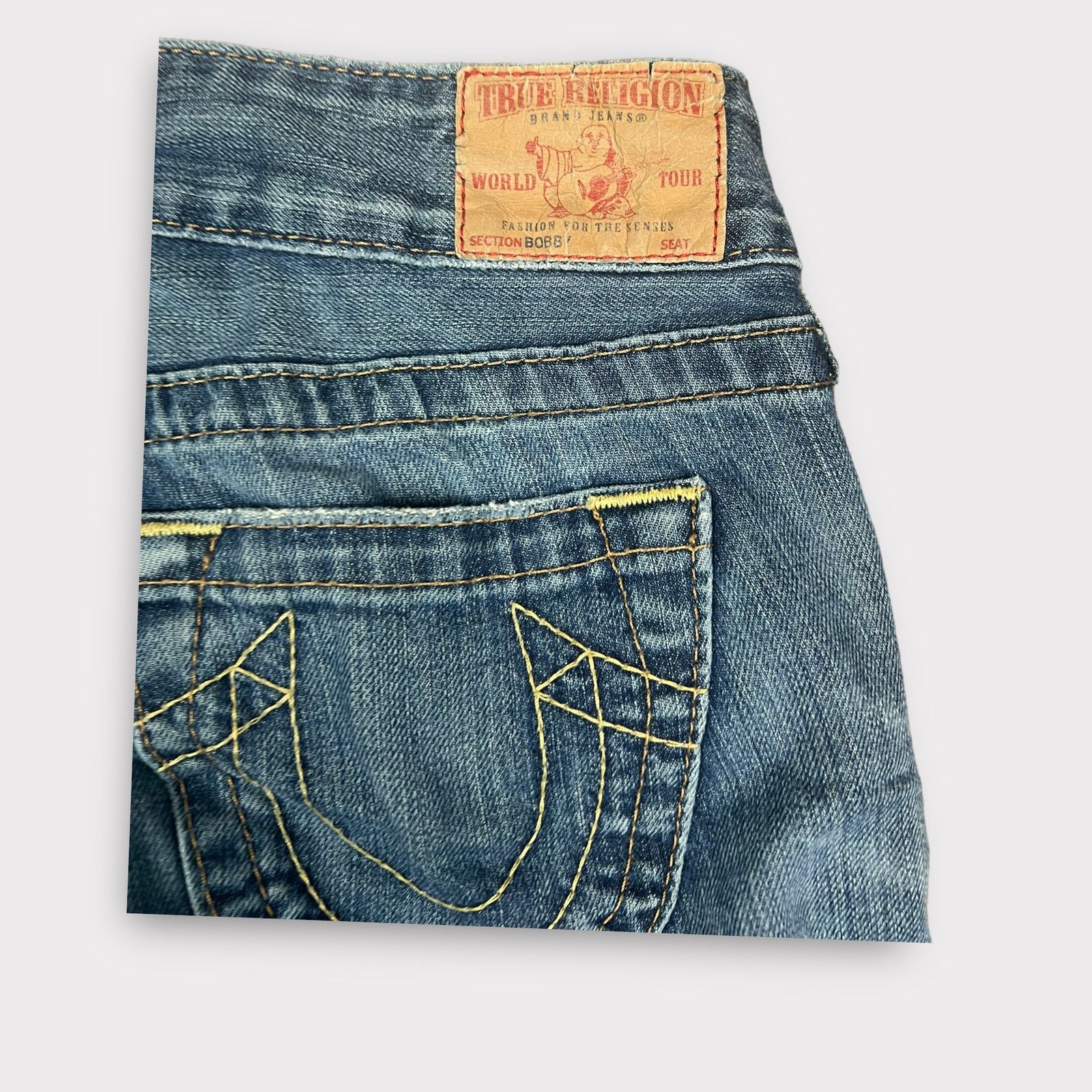True Religion True Religion Bobby Bootcut Vintage Y2K Jeans Distressed Size 26" / US 2 / IT 38 - 6 Thumbnail