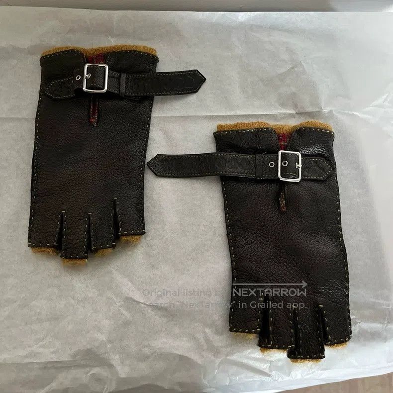 Vivienne Westwood Vivienne Westwood Leather gloves Size ONE SIZE - 3 Thumbnail